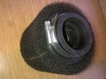 detail produktu .. - Pitbike vzduchový sportovní filtr molitan s návlekem - 38 mm