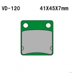 detail produktu .. - brzdové destičky Vesrah VD-120